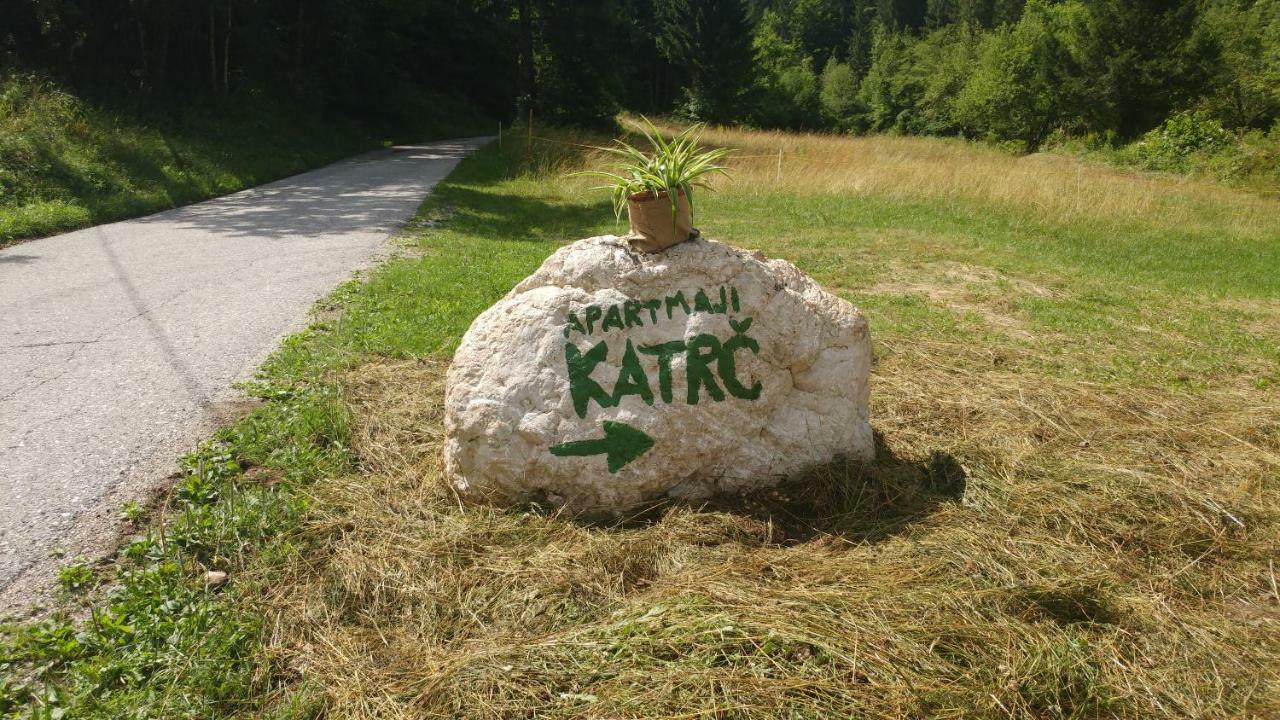 Apartmaji Katrc Soča Eksteriør bilde